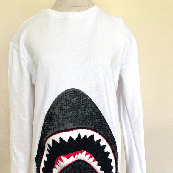 Hudson Outerwear Shark Pullover Sweatshirt - Size Small - Unisex - Picture 2 of 11